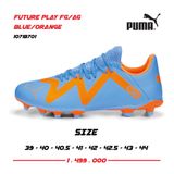 Puma Future Play FG/AG Màu Xanh Cam - Giày Đá Bóng Chính Hãng 