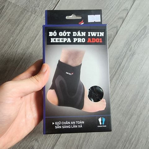  Băng Cổ Chân Iwin Keepa Pro AD01 Loại Dán - Ankle support chính hãng 