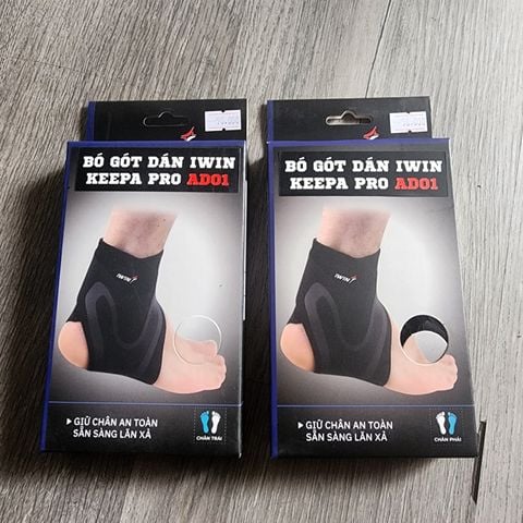  Băng Cổ Chân Iwin Keepa Pro AD01 Loại Dán - Ankle support chính hãng 