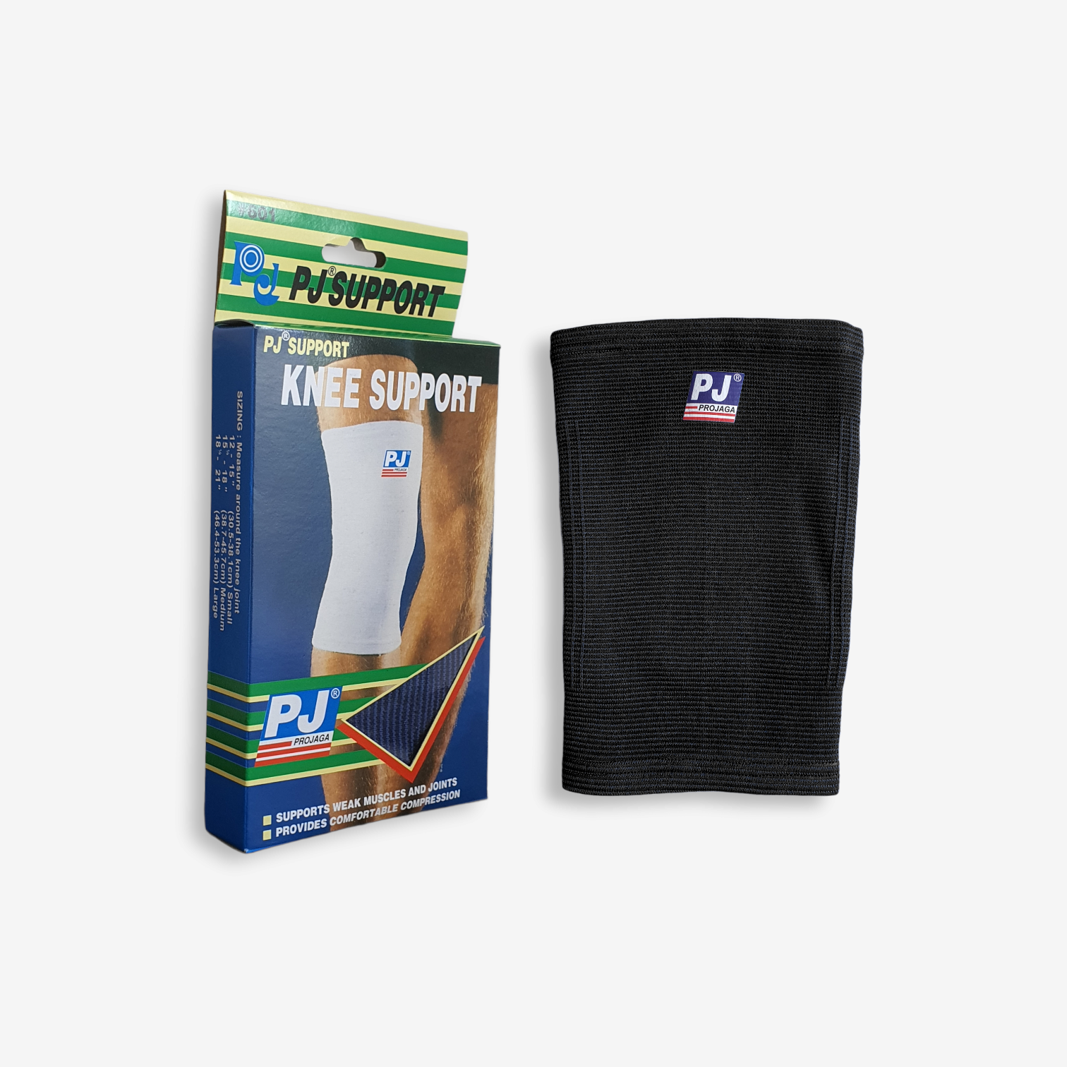  KNEE SUPPORT PJ Chính Hãng – Băng Đầu Gối – Loại Xỏ 