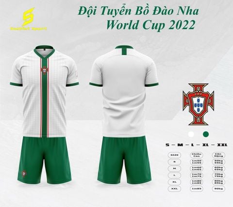  Bộ Quần Áo Bóng Đá Đội Tuyển Bồ Đào Nha Mới Nhất - Áo Bóng Đá Sao Việt 