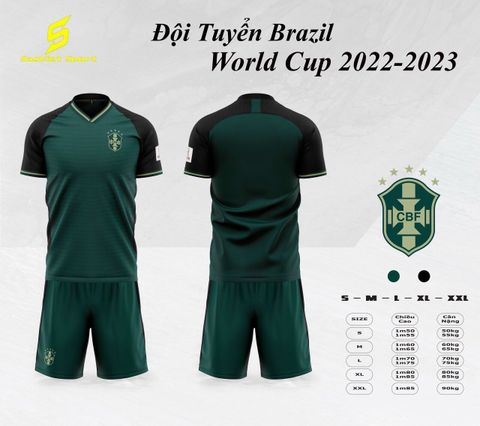  Bộ Quần Áo Bóng Đá Đội Tuyển Brazil Mới Nhất - Áo Bóng Đá Sao Việt 