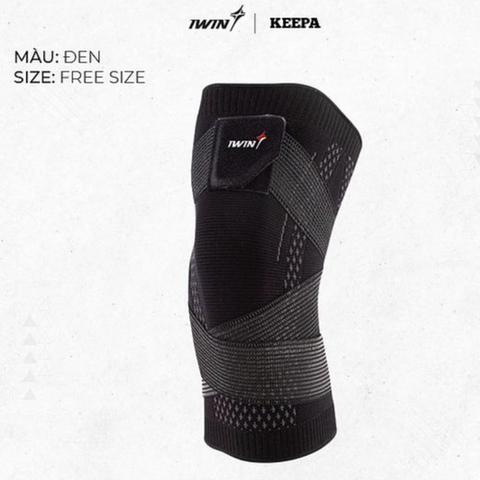  Bó Gối iWin Keepa K2401 Loại 1 Cái - Knee Support Chính Hãng 