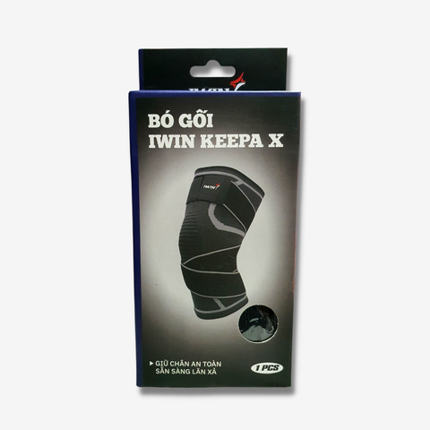  KNEE SUPPORT - Bó Gối Iwin Keepa X Chính Hãng 