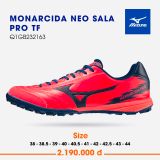  Mizuno Monarcida Neo Sala Pro đế TF màu Đỏ Đô - Giày Đá Bóng Chính Hãng 