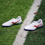  Mizuno Monarcida NEO II Select AS Màu Trắng Xanh - Giày Đá Bóng Chính Hãng Đế TF 