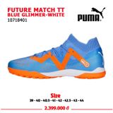  Puma Future Match TT màu Xanh Cam - Giày Bóng Đá Puma Chính Hãng 