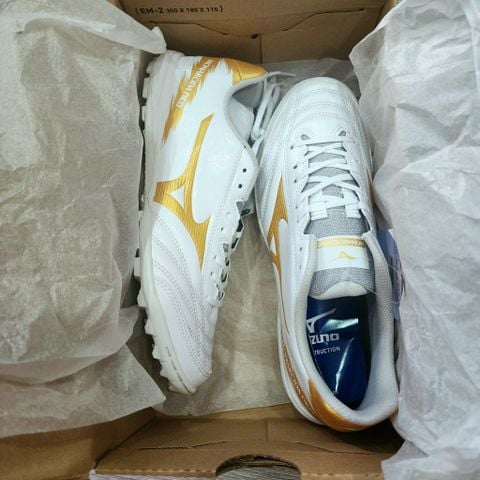  Mizuno Monarcida Neo Sala Pro màu Trắng - Giày Bóng Đá Chính Hãng đế TF 