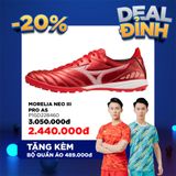  Mizuno Morelia NEO 3 Pro AS màu Đỏ Mận - Giày Bóng Đá Chính Hãng 