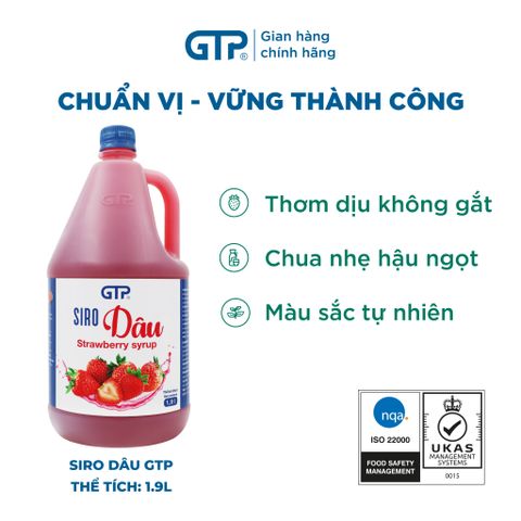 Siro Dâu GTP