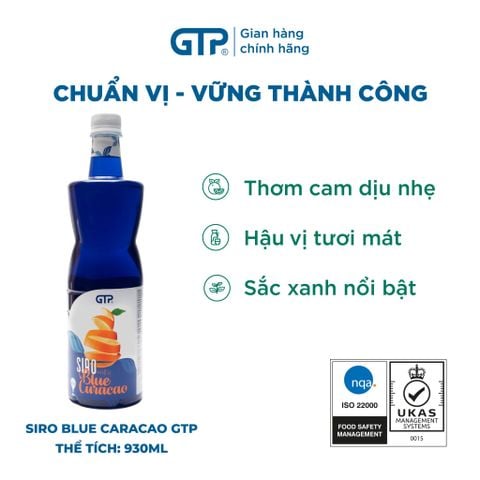 Siro Blue Curacao GTP