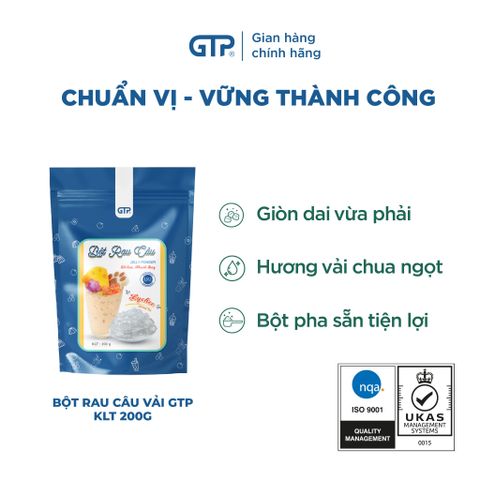 Bột Jelly GTP (Bột rau câu) hương vải