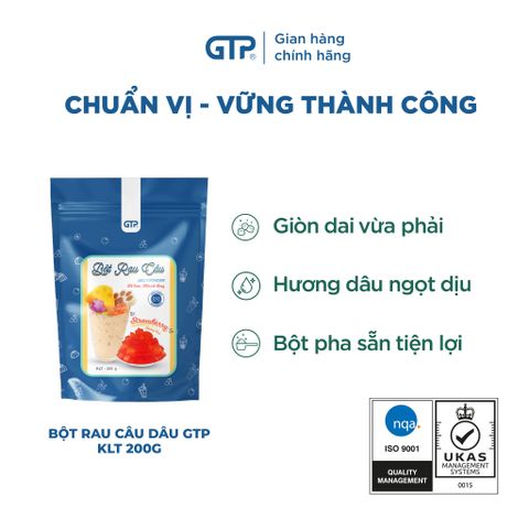Bột Jelly GTP (Bột rau câu) hương dâu
