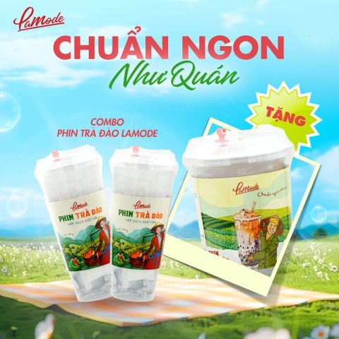 Phin Trà Đào Lamode - Chuẩn ngon như quán