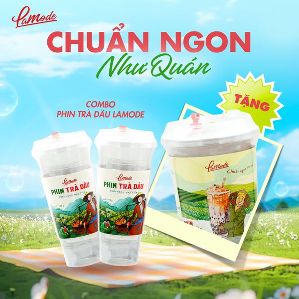  Phin Trà Dâu Lamode - Chuẩn ngon như quán 