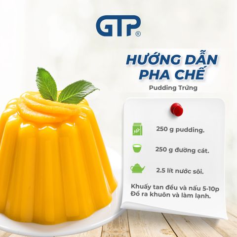 Bột Pudding GTP hương trứng