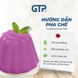  Bột Pudding GTP hương khoai môn 