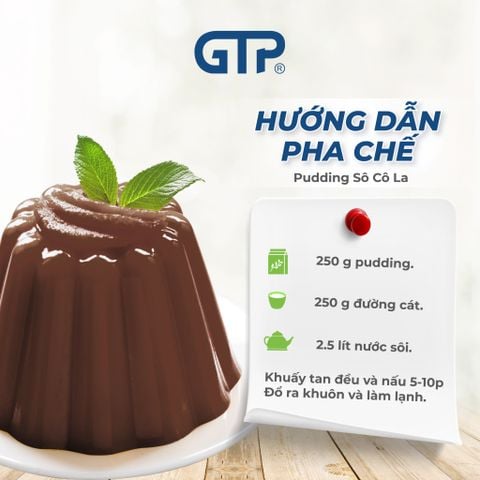 Bột Pudding GTP hương sô cô la