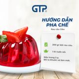 Bột Jelly GTP (Bột rau câu) hương dâu