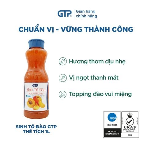 Sinh tố Đào GTP