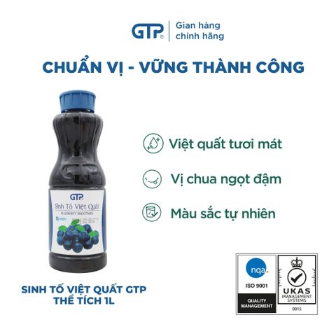 Sinh tố Việt Quất GTP