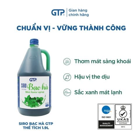 Siro Bạc Hà GTP