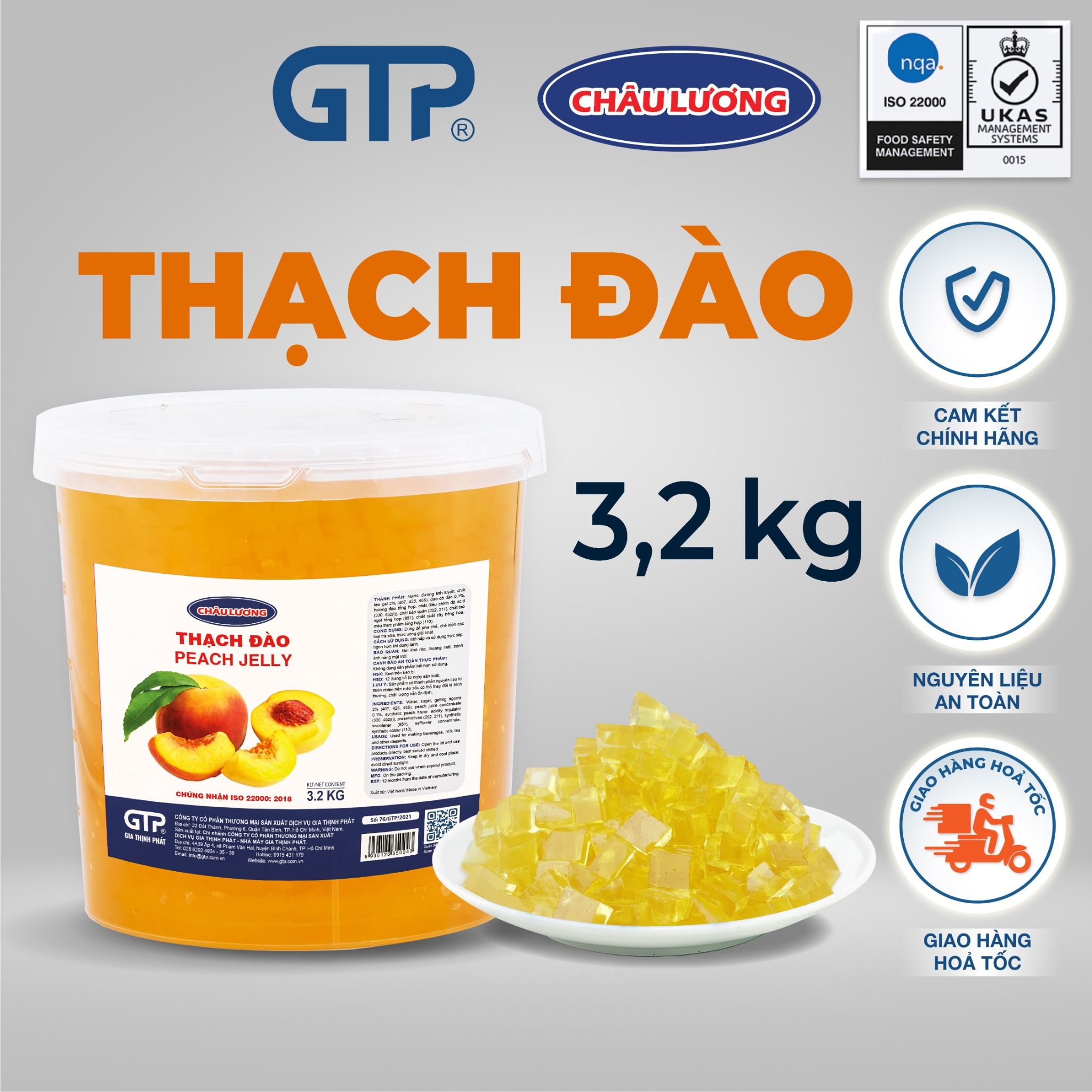  Thạch Đào Châu Lương - 3,2kg 