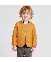 Áo phao siêu nhẹ cổ tròn Uni 4 màu BTBG size 80 / 90 / 100