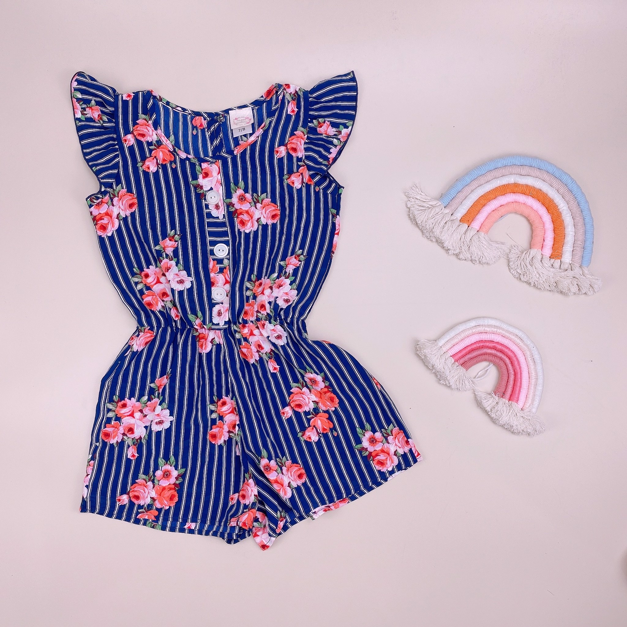 Jumpsuit Heartandarrow voan cát nhiều hoạ tiết BG