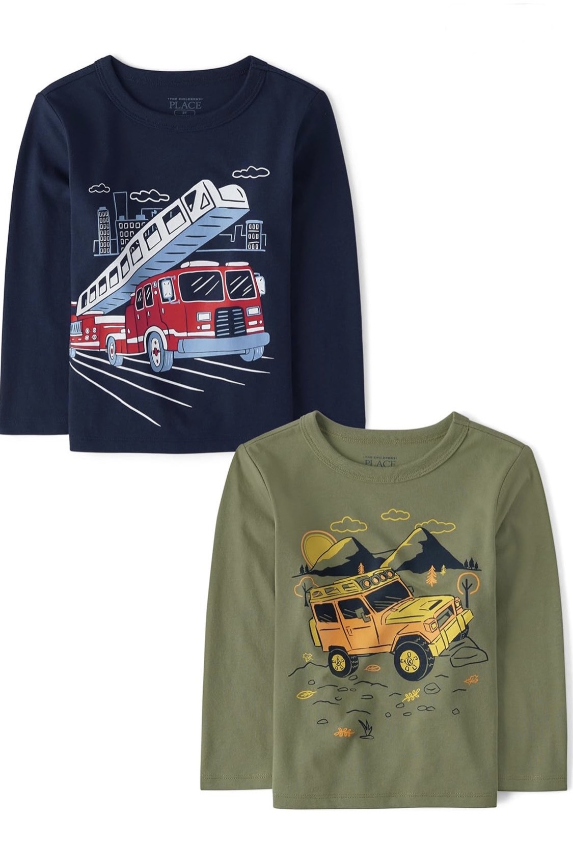 Áo cotton Place nhiều màu BT size 1-5y