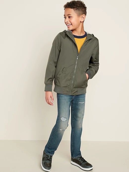 Áo gió Oldnavy, W.N lót cotton 3 màu BT