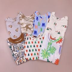 Bộ cotton BabyGap nhiều hình Bé Trai size 12m - 8y