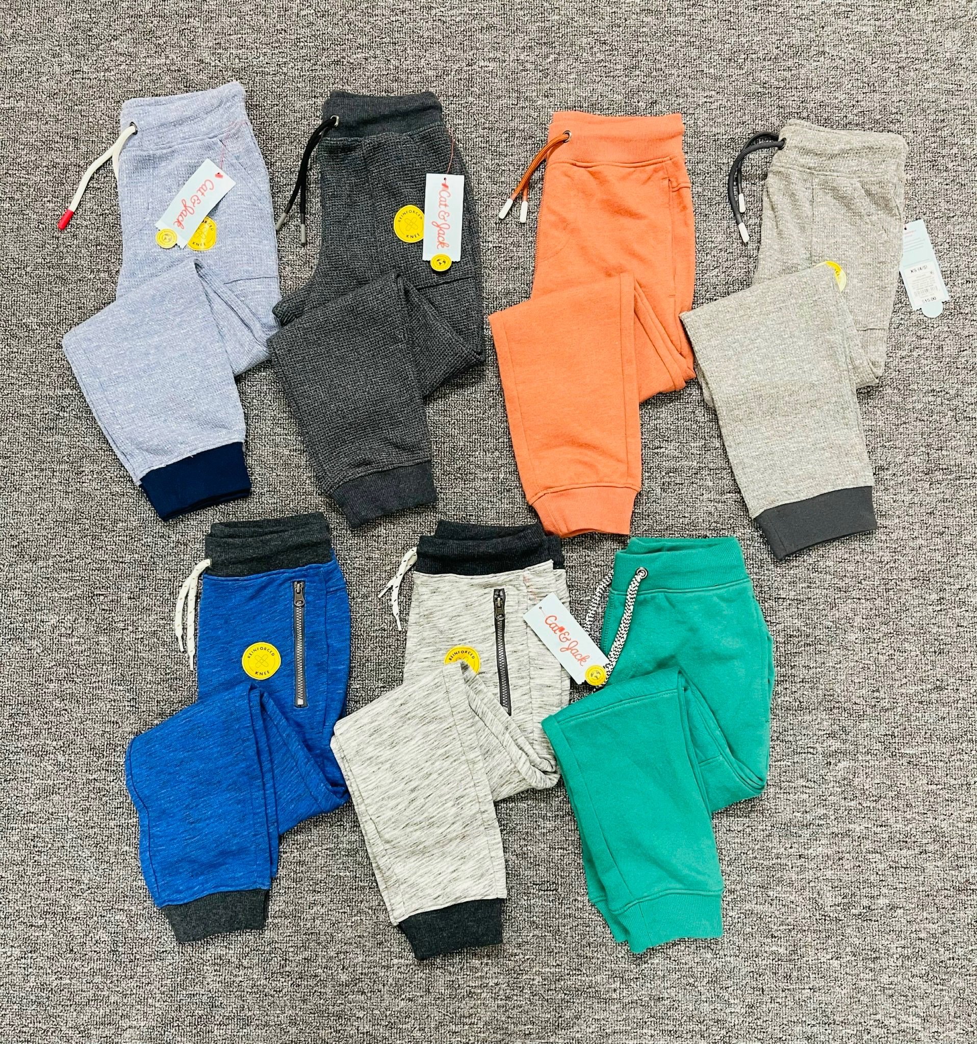Quần nỉ da cá jogger Cat & Jack nhiều màu size 5-18y