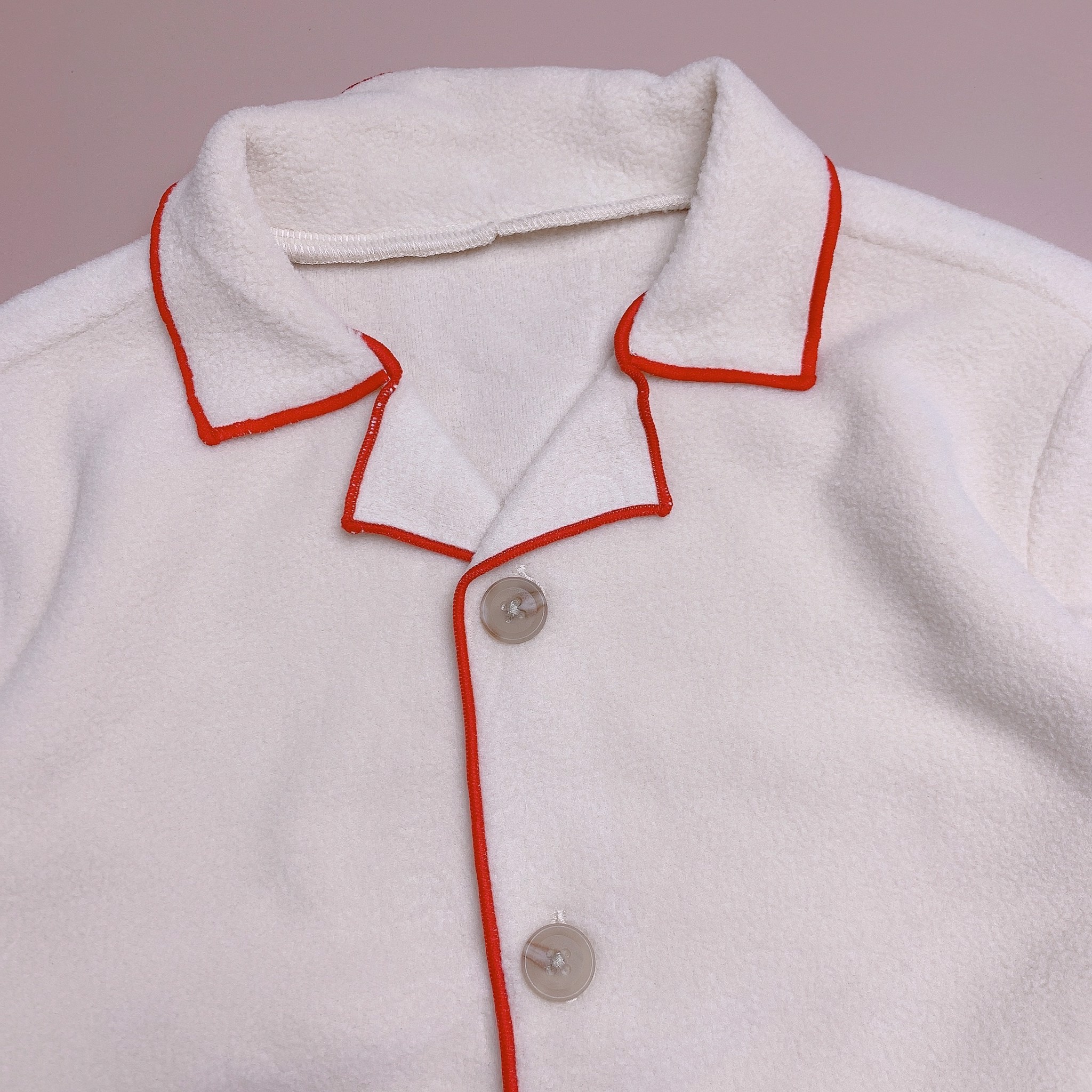 Bộ pyjama nỉ bông Laughing Child xuất hàn 3 màu