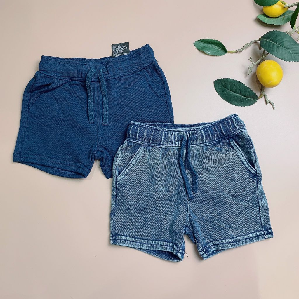 Quần short da cá H&M bé trai - xanh