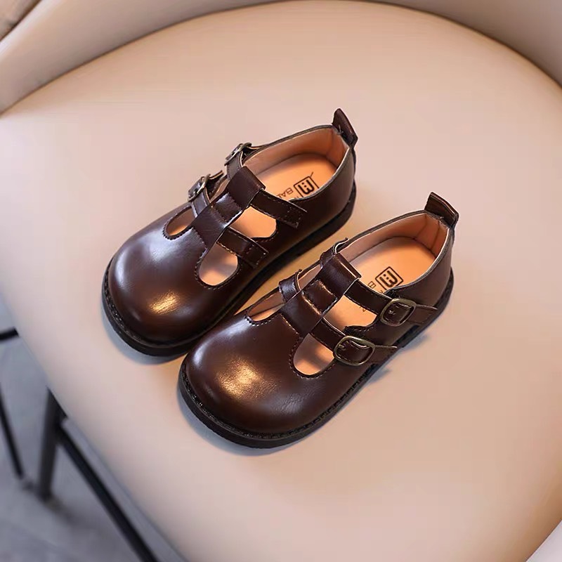 V735 - Giày MG Baby hai quai ngang 3 màu size 21-30