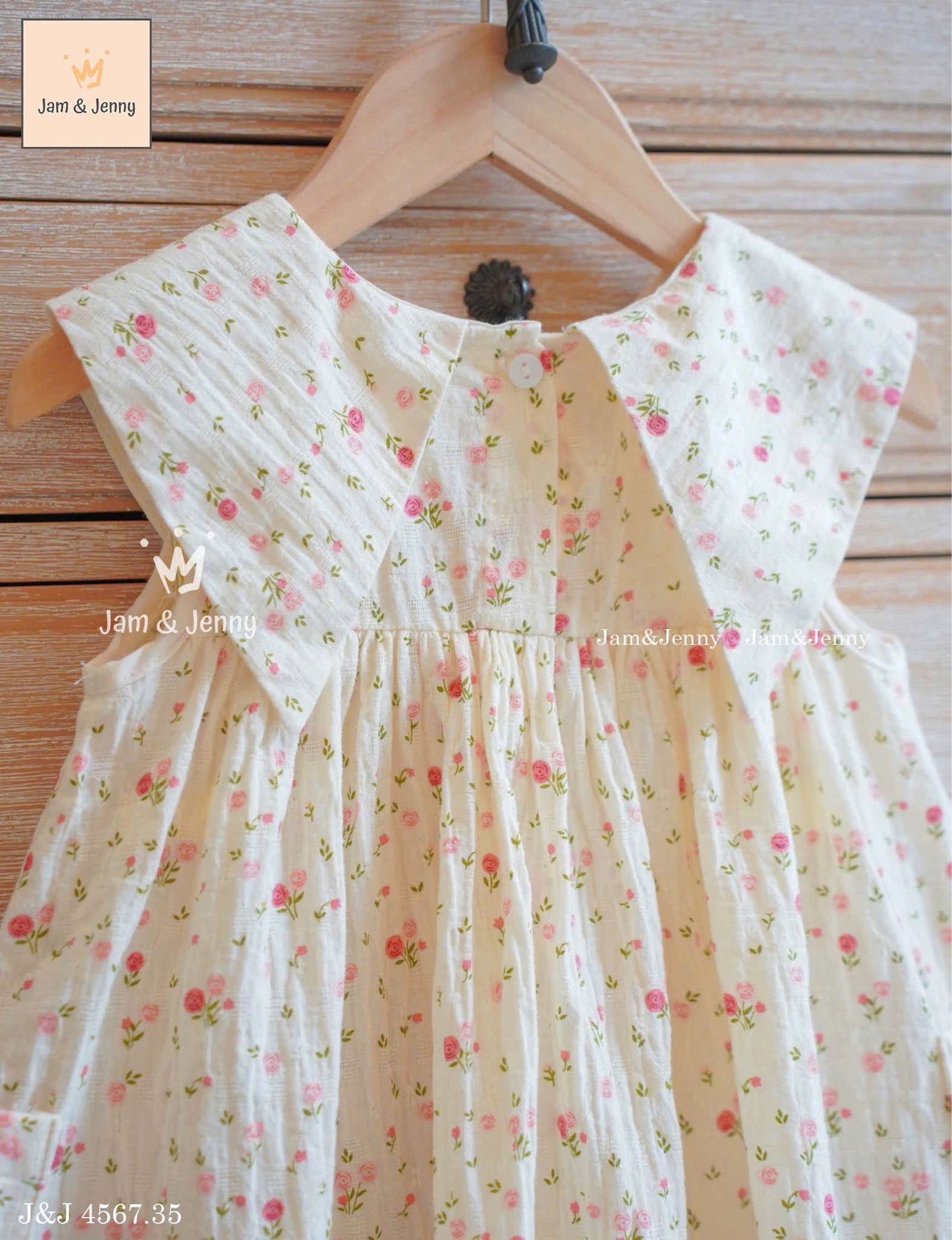 JJ 4567 - Váy đũi Jam & Jenny hoa nhí bé gái size 2-12y