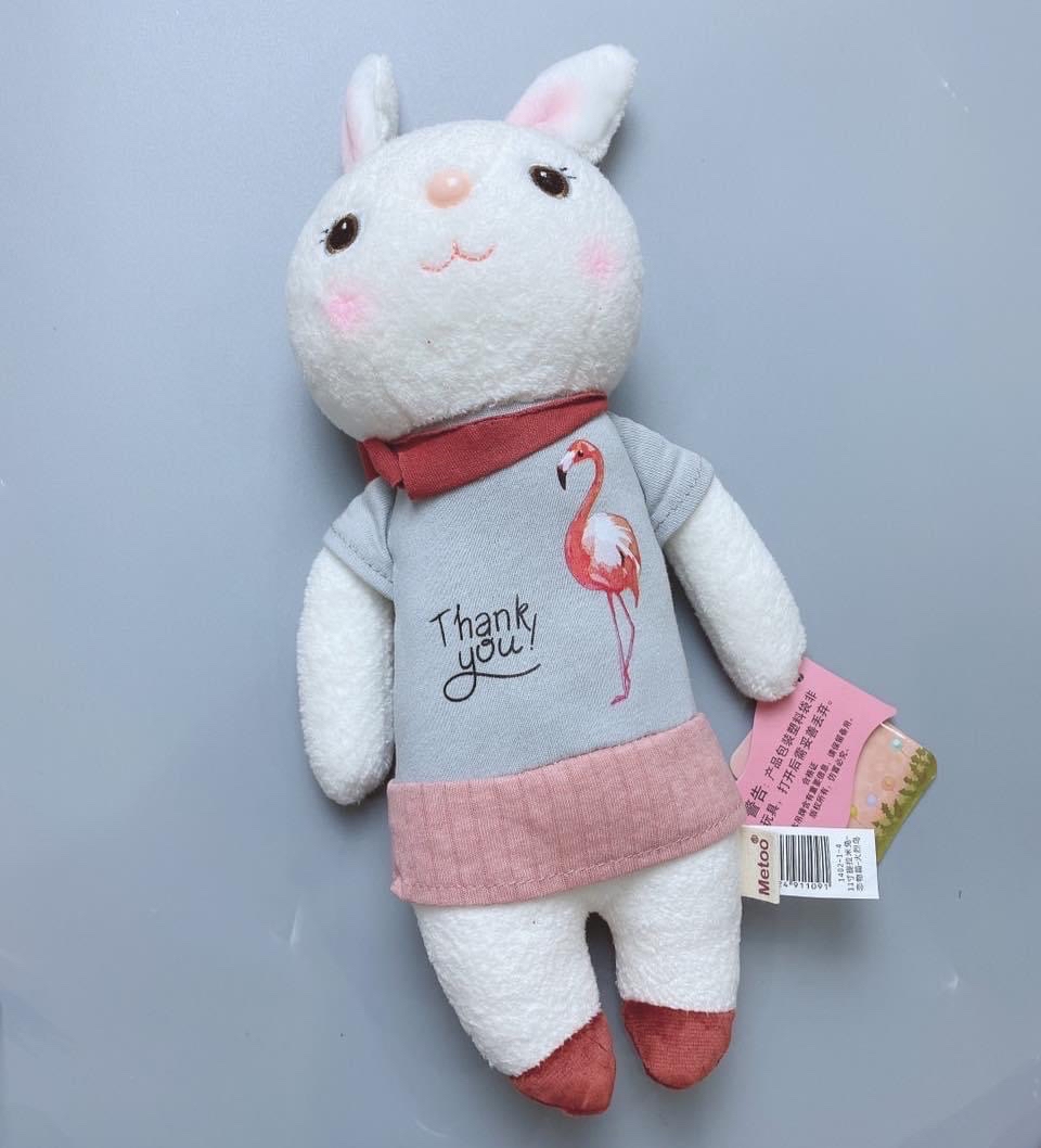 Búp bê thỏ đeo khăn Metoo mẫu 16-20 BG