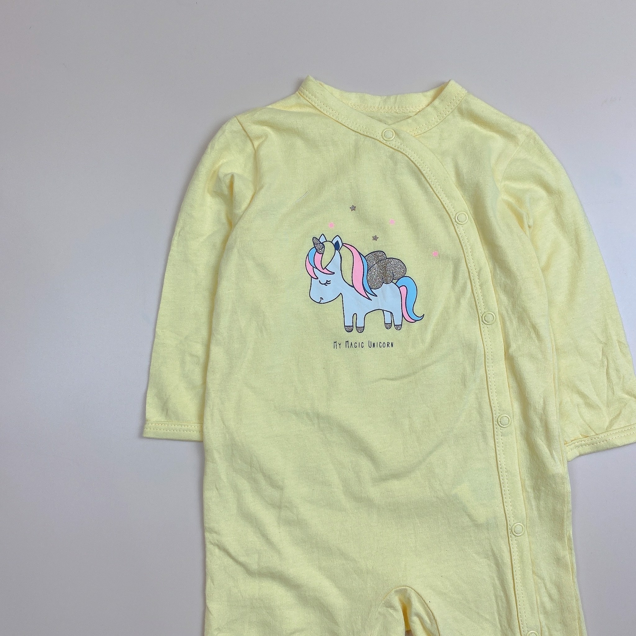 Body cotton liền thân Kiabi nhiều mẫu Bé Gái