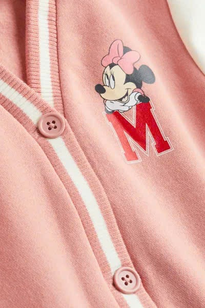 Áo khoác nỉ bomber HM 3 mẫu Bé Gái size 2 - 10y