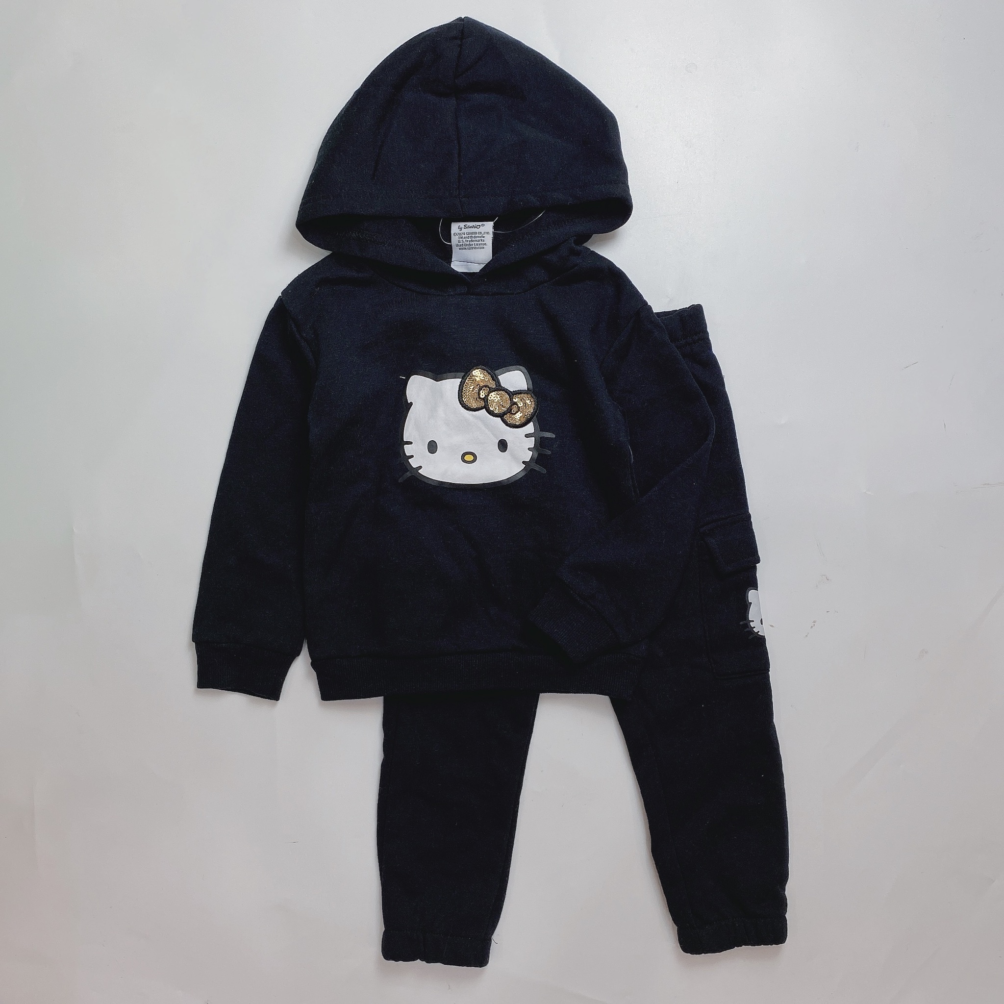 Bộ nỉ Hello Kitty dư xịn nhiều màu bé gái size 1-12y