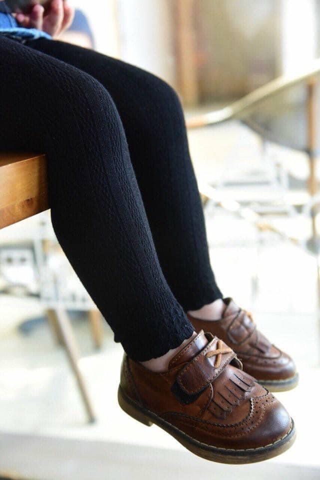 Quần tất len trơn không bàn nhiều màu BG Mumudora