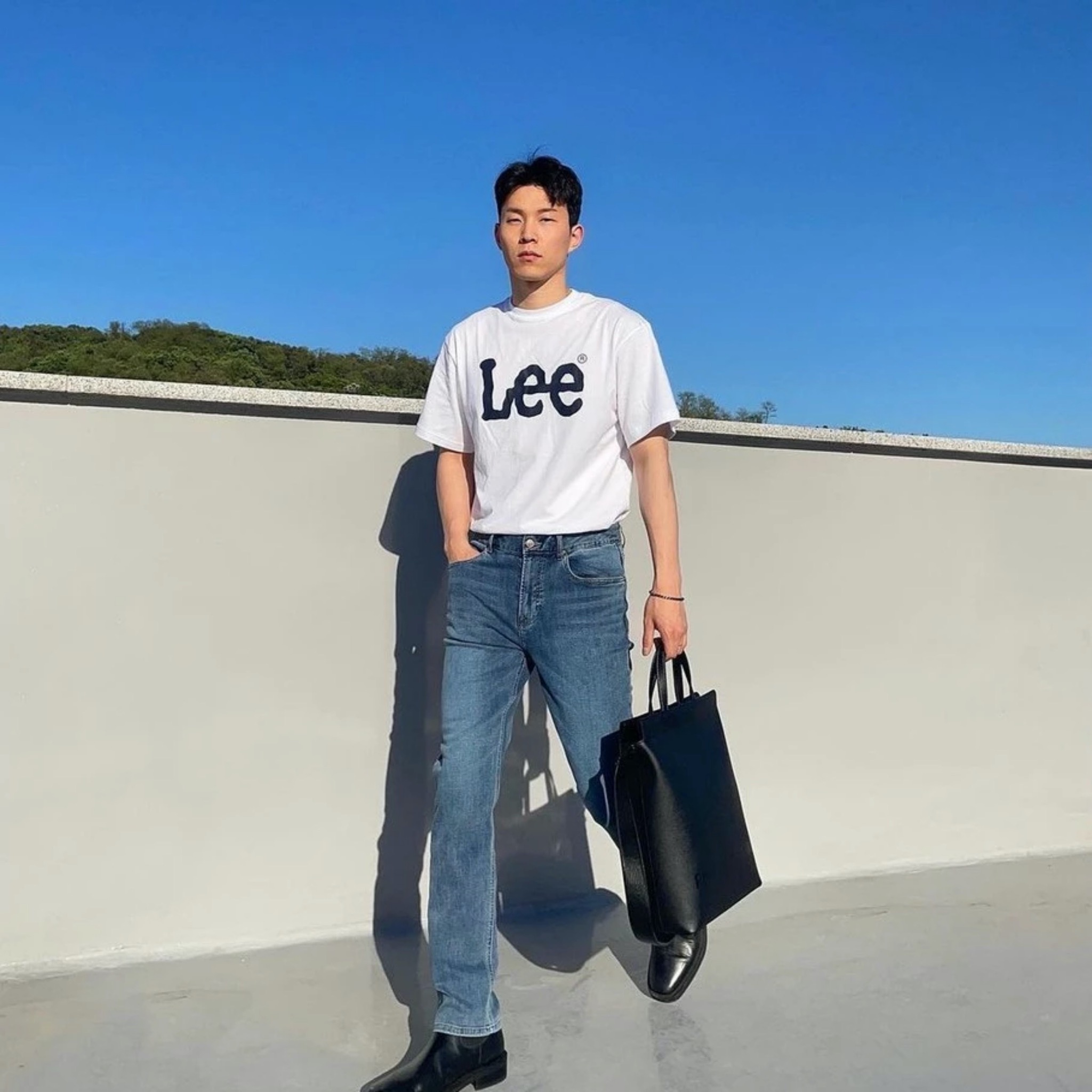 Áo cotton Lee xuất Hàn nhiều màu cho Bố Mẹ size S-XL
