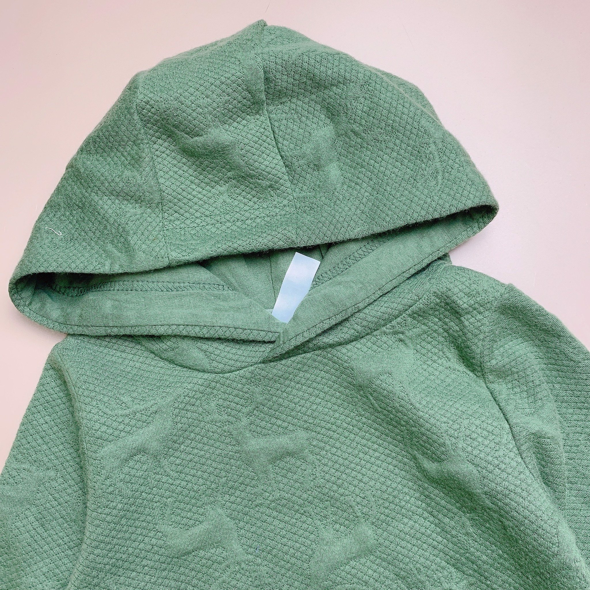 Áo nỉ Hoodie dymples màu rêu túi bụng