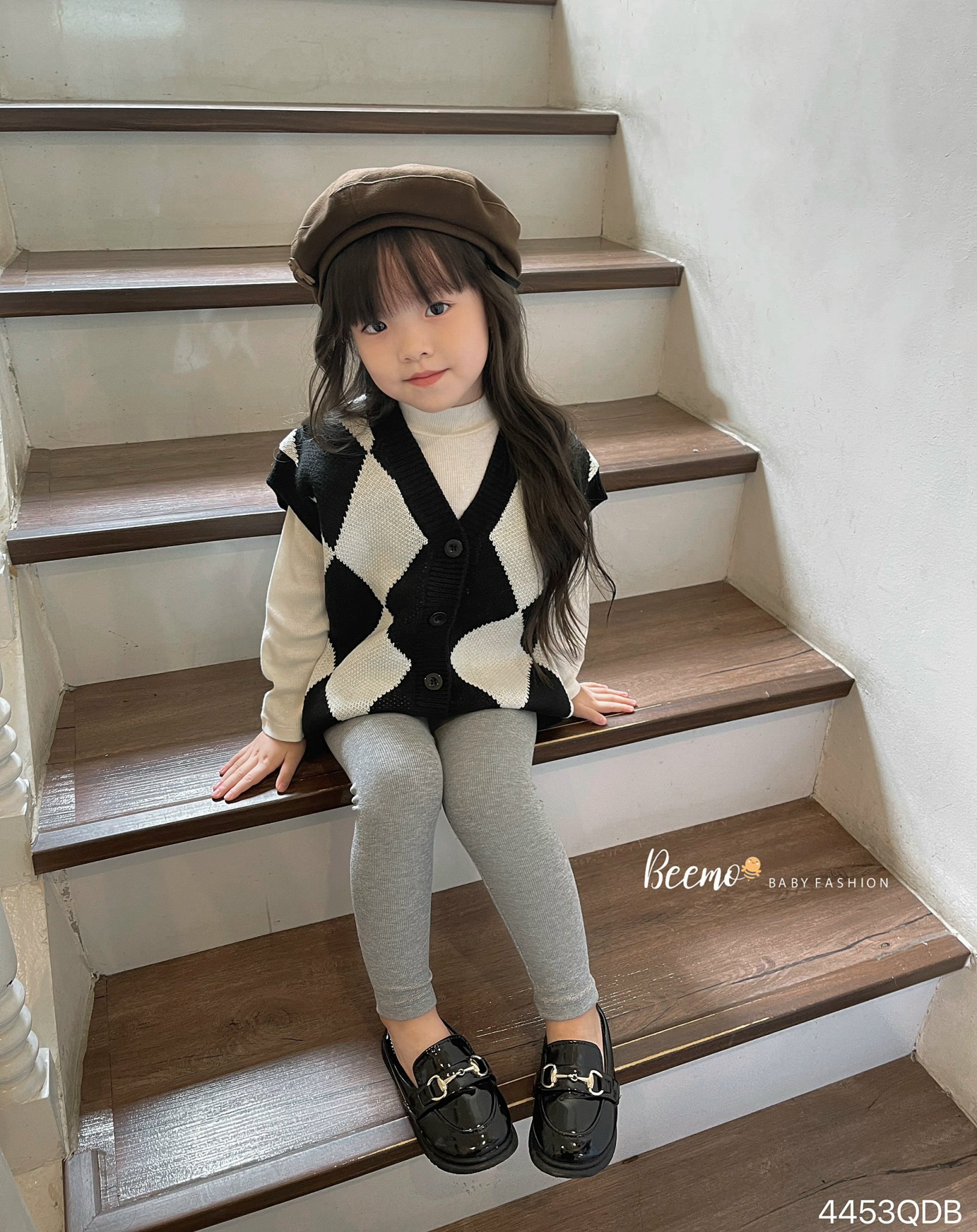 Quần legging thun tăm Beemo 4 màu size 80 - 130