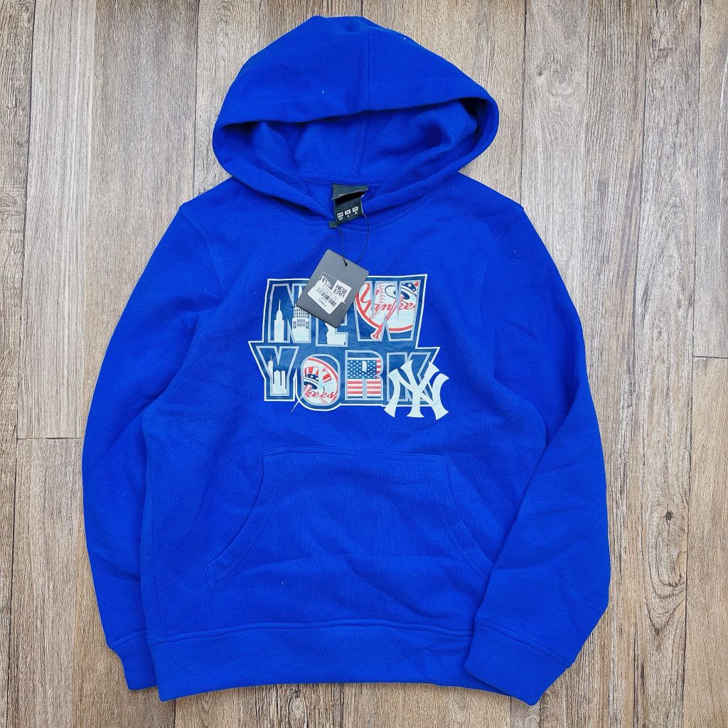 Áo nỉ bông hoodie nhiều hãng New E.ra / M.oschino / P.uma / NB size S - XL ( 6 -14y )