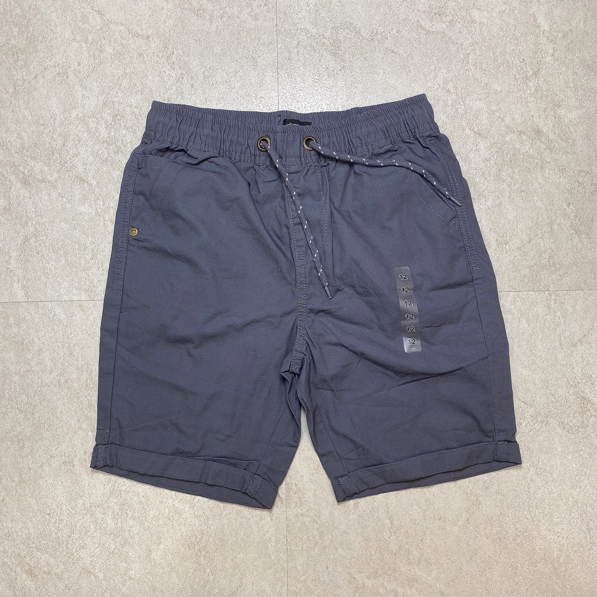 Quần short thô Cloud Break dư xịn dòng Đại trơn màu Bé Trai size 10 - 16y