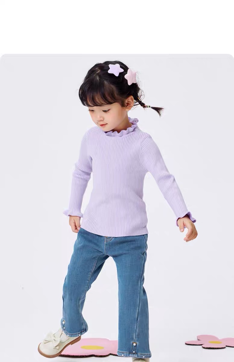 Áo len cổ bèo Balabala 4 màu size 90 - 165