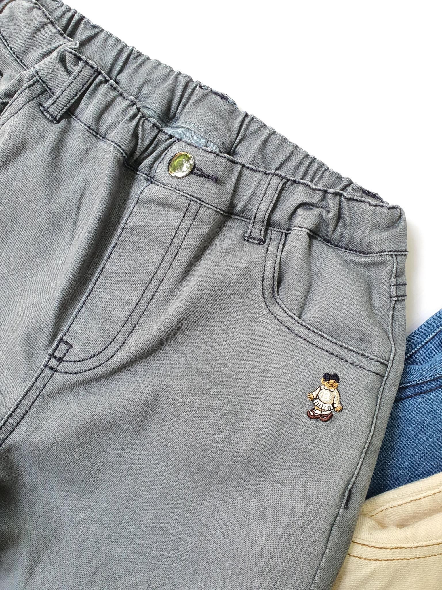 Quần jean mềm Bee Mon ống xuông 5 màu BG size 120 - 160