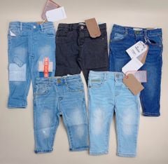 Quần jean Zara dáng Skinny nhiều màu 6m - 4y